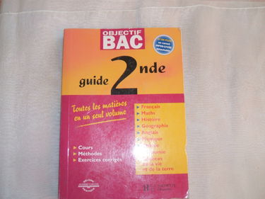 Guide 2nde : Toutes les matières en un seul volume