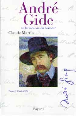 Couverture de André Gide ou La vocation du bonheur