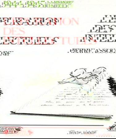 L'Epuration Des Intellectuels