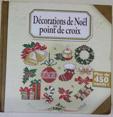 Couverture de Décorations de Noël au point de croix