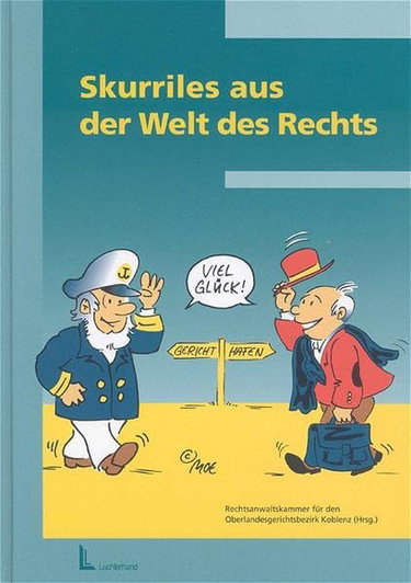 Couverture de Skurriles aus der Welt des Rechts
