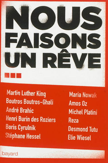 Nous faisons un rêve