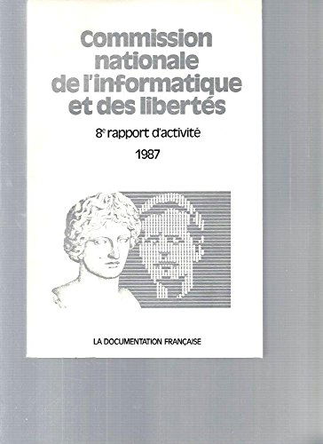 8e rapport d'activité : 1987