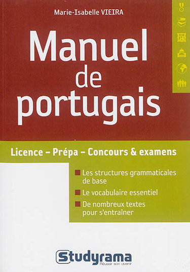 Couverture de Manuel de portugais par le thème : selon le nouvel accord orthographique : licence, prépa, concours & examens