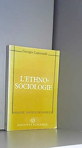 L'Ethnosociologie : les sources anglo-saxonnes