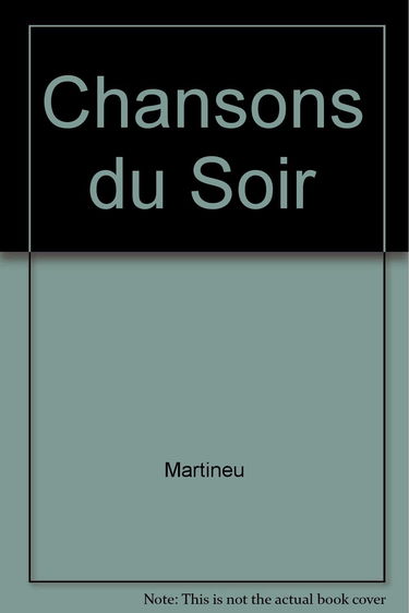 Chansons du Soir