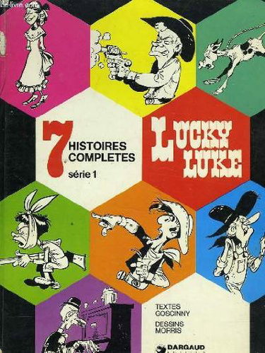 Couverture de 7 histoires completes serie 1 lucky luke