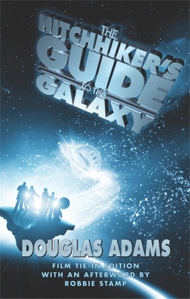 Couverture de Hitchiker's Guide to the Galaxy Film Tie-In par Douglas Adams