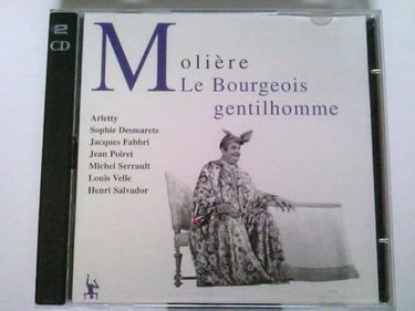 Couverture de Le bourgeois gentilhomme
