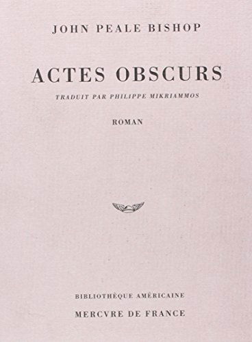 Actes obscurs