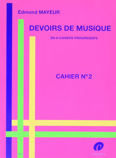 Devoirs de musique cahier 2 --- formation musicale