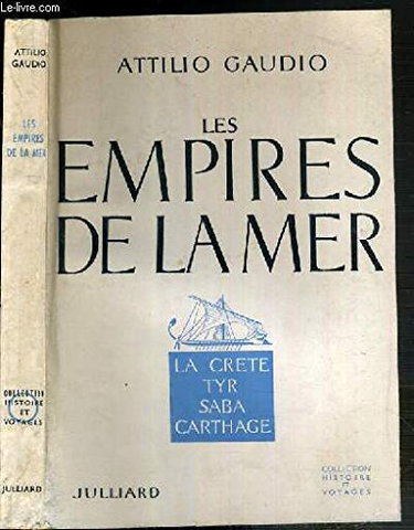 Couverture de Les empires de la mer.