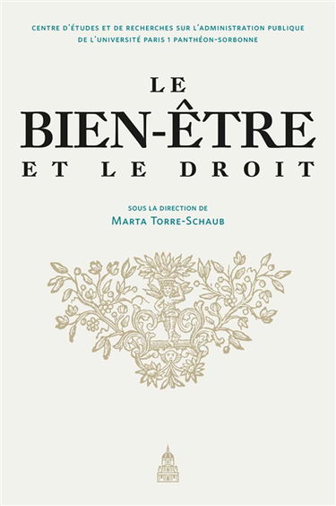 Le bien-être et le droit