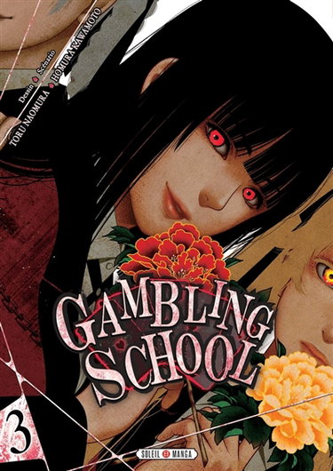 Couverture de Gambling school. Vol. 3 par Homura Kawamoto