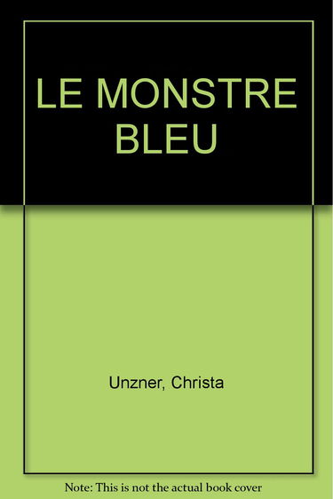 Le monstre bleu