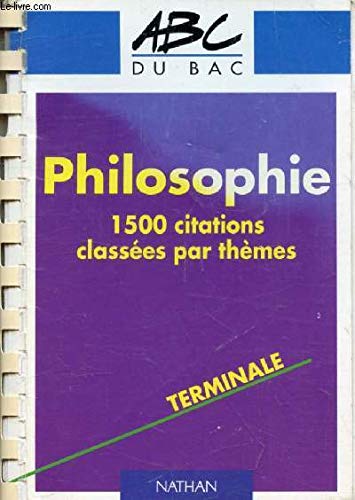 La philosophie en 1500 citations 022796