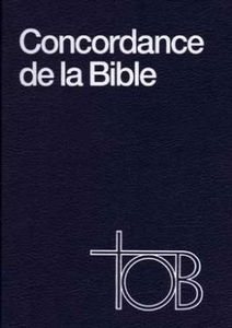 Concordance de la Bible TOB