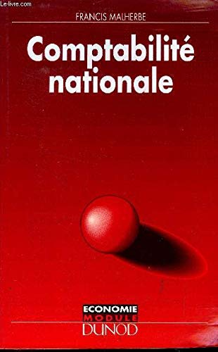 Couverture de Comptabilité nationale par Francis Malherbe