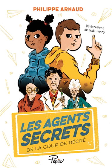 Couverture de Les agents secrets de la cour de récré