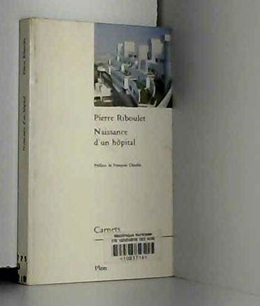 Naissance d'un hôpital : journal de travail mai-octobre 1980