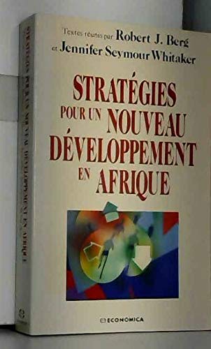 Stratégies pour un nouveau développement en Afrique