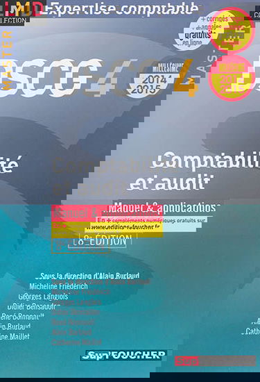 DSCG 4 comptabilité et audit : manuel & applications : 2014-2015