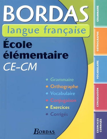 Bordas langue française, école élémentaire, CE-CM