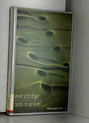 Qu'est-ce que la vie ? : l'aspect physique de la cellule vivante