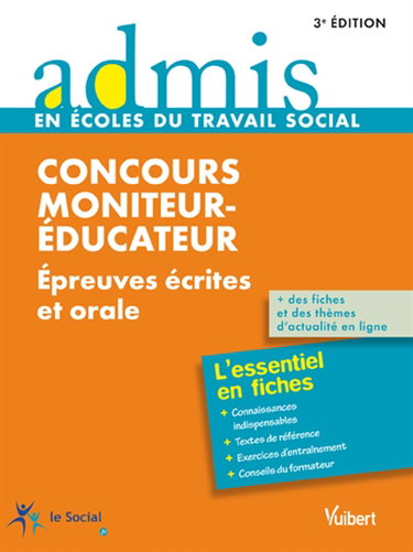 Concours moniteur-éducateur : épreuves écrites et orale