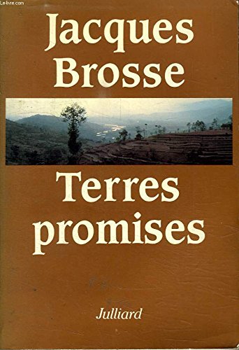 Couverture de Terres promises par Jacques Brosse