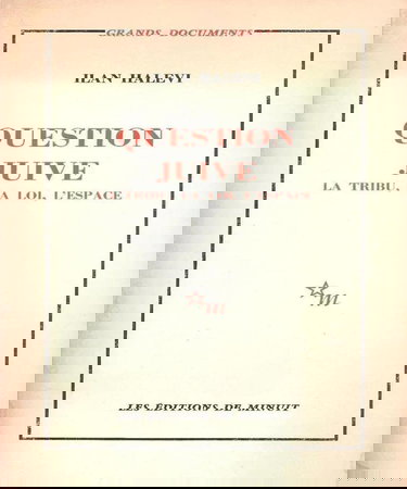 Question juive : la tribu, la loi, l'espace