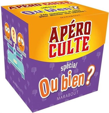 Couverture de Apéro culte : spécial ou bien ? : 240 questions insolites pour animer vos soirées !