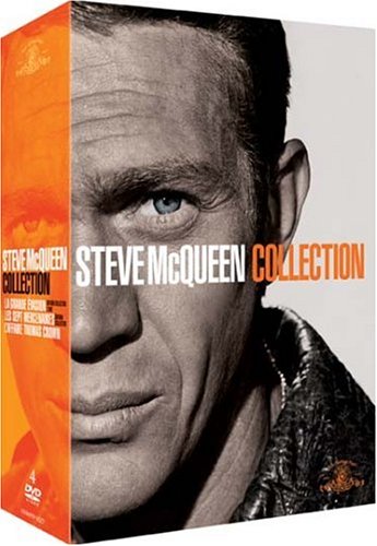 Couverture de Steve McQueen collection : La Grande évasion (Collector 2 DVD) / Les Sept mercenaires (Collector) / L'affaire Thomas Crown - Coffret 4 DVD