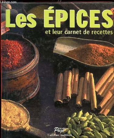 Les epices, et leur carnet de recettes