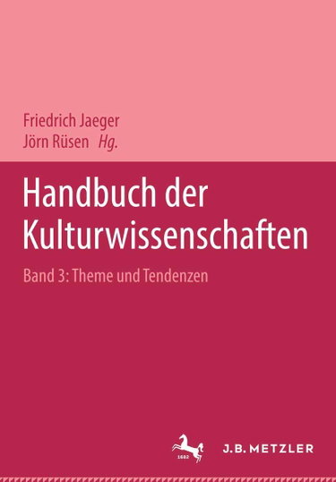 Couverture de Handbuch Der Kulturwissenschaften: Themen Und Tendenzen