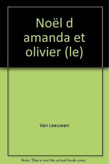 Le Noël d'Amanda et Olivier