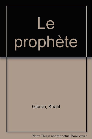 Gebrane K. Gebrane à Paris. Le prophète