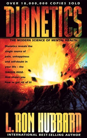 Couverture de Dianetics par L. Ron Hubbard