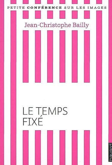Le temps fixé : petite conférence sur les images