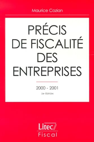 Précis de fiscalité des entreprises, 1999-2000 (ancienne édition)
