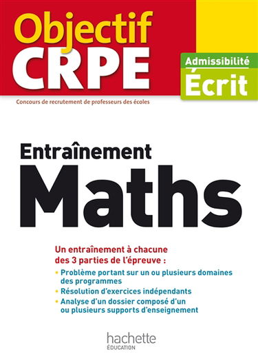 Entraînement en maths : admissibilité écrit