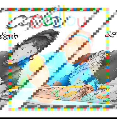 caillou Le bain
