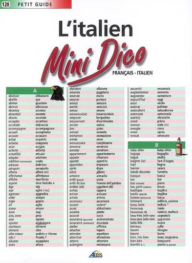 L'italien : mini dico français-italien