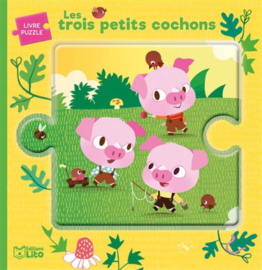Couverture de Les trois petits cochons