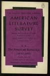 Couverture de American Literature Survey: 2The American Romantics 1800-1860