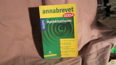 Annabrevet 2004 : Mathématiques (sujets)