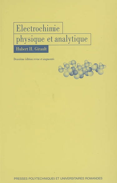 Electrochimie physique et analytique