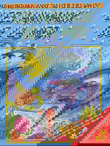 Les animaux de la mer: Panorama avec autocollants