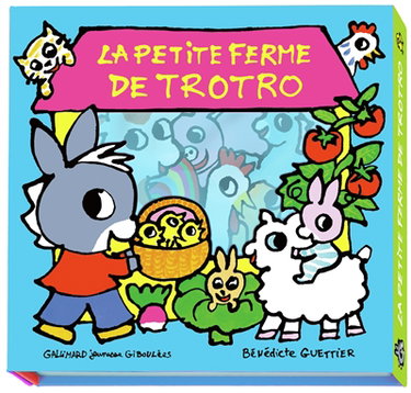 Couverture de La petite ferme de Trotro par Bénédicte Guettier