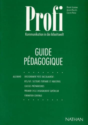 Profi BTS tertiaire. Livre du professeur